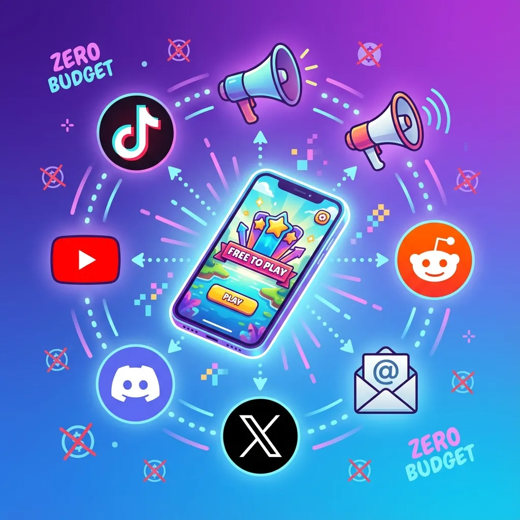 Mobile Game Marketing Zero Budget