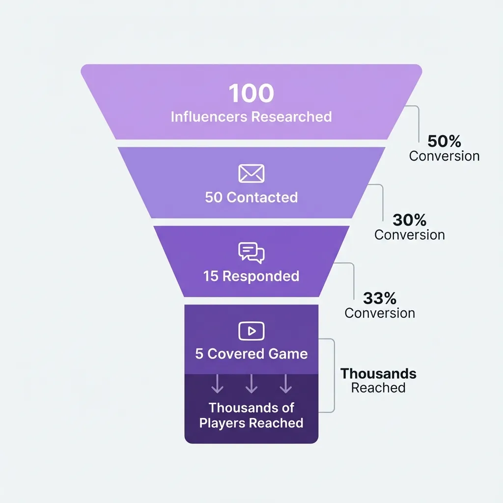 Influencer Outreach Funnel