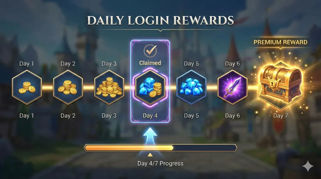 Daily Reward Streak System
