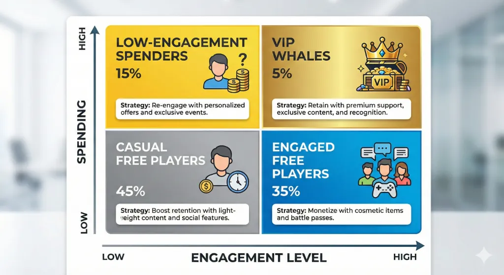 Player Segmentation Matrix