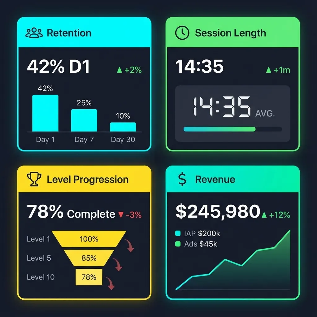 Analytics Dashboard Metrics