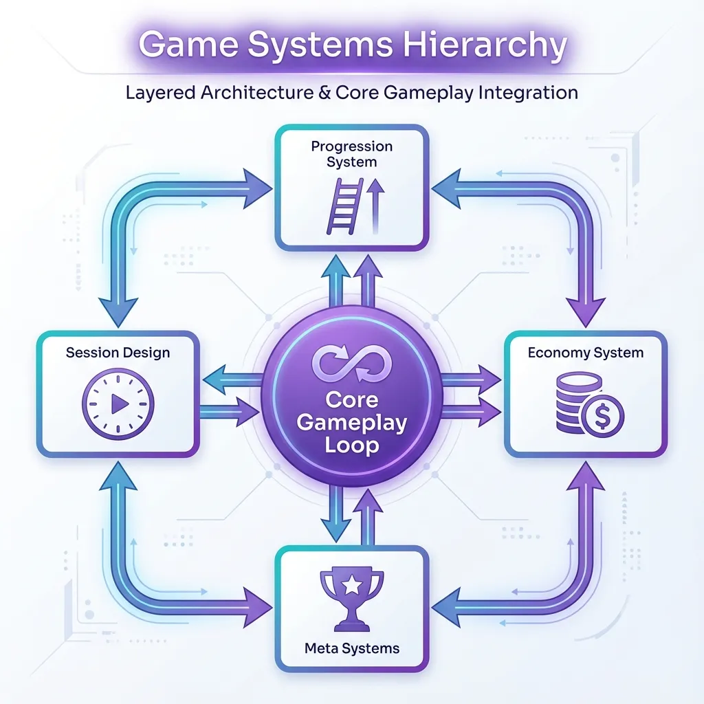 Game Systems Architecture Diagram