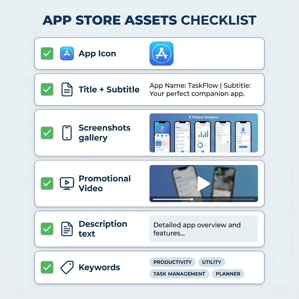 App Store Assets Checklist